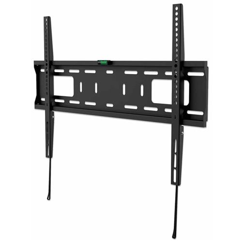 Manhattan TV & Monitor Mount Wall Fixed 1 screen Screen Sizes: 37-65" Black VESA 200x200 to 600x400mm Max 50kg LFD Lifetime Warranty
