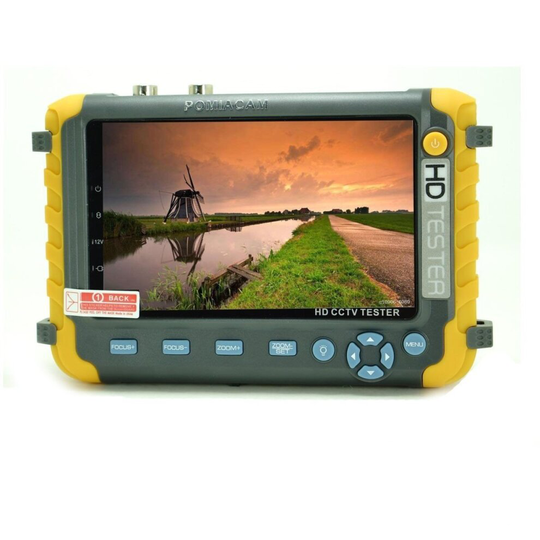 (Type) 4-In-1 Camera Monitor, CCTV Tester- AHD/CVI/ TVI/ CVBS Cameras Test Tool