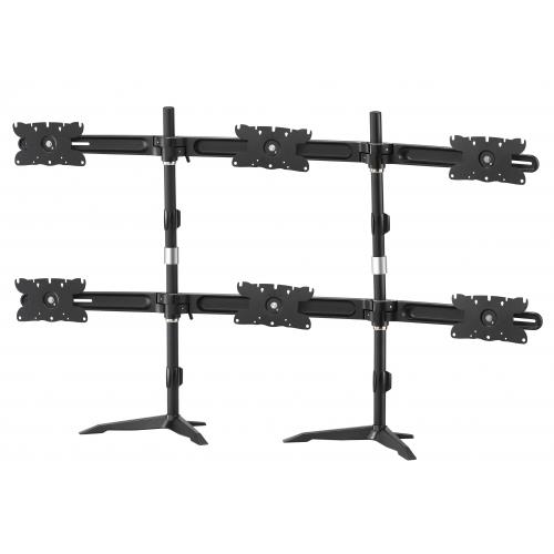 Amer AMR6S32 monitor mount / stand 81.3 cm (32") Freestanding Black