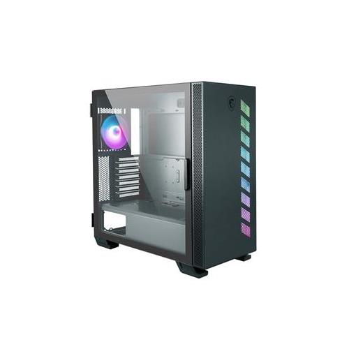 MSI MAG VAMPIRIC 300R MIDNIGHT GREEN Mid Tower Gaming Computer Case '1x 120mm ARGB Fan USB Type-C Tempered Glass Center E-ATX ATX mATX mini-ITX'