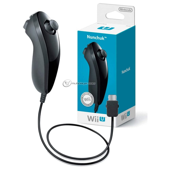 Nintendo Wii U Nunchuk - Black (Nintendo Wii U)