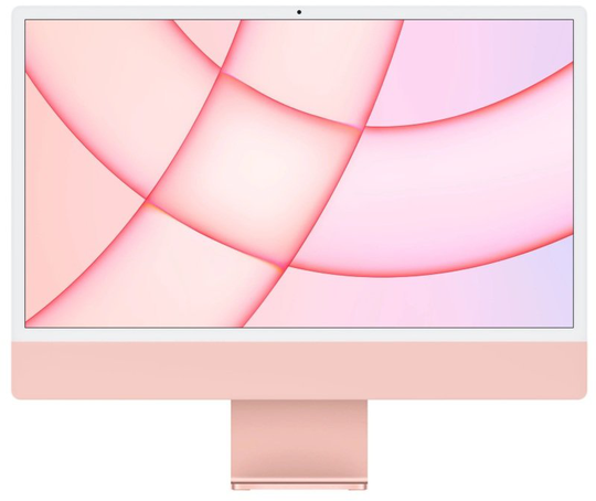 Apple iMac 4.5K 24" Retina M1 8 Core 8GB Ram 512GB Ssd 8 Core Gpu - Pink - MGPN3B/A