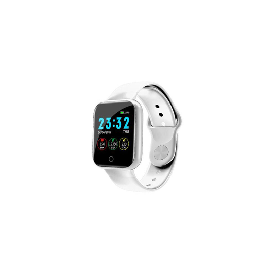 (White) Fitness Tracker Fitbit Smart Watch Pedometer Heart Rate Blood Pressure Monitor