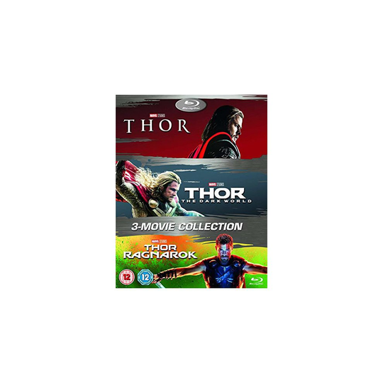 Thor Trilogy 1 to 3 Movie Collection Blu-Ray [2018]
