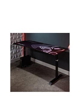 X Rocker Black/Orange New Cougar Xl Esports Gaming Desk