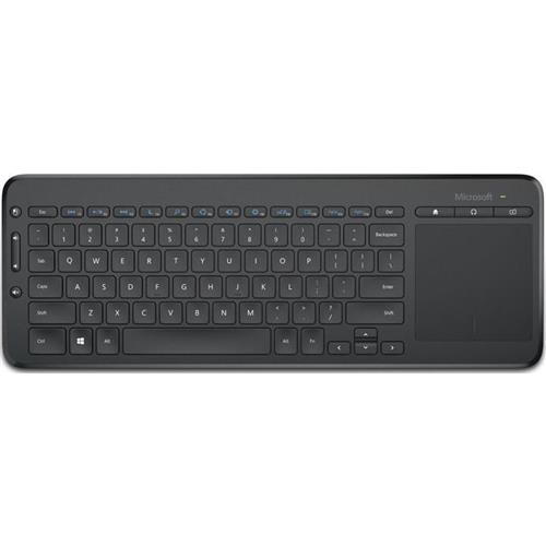Microsoft All-in-One Media Keyboard RF Wireless QWERTY English Black