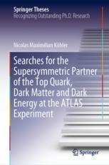 Searches for the Supersymmetric Partner of the Top Quark, Dark Matter and Dark Energy at the ATLAS E