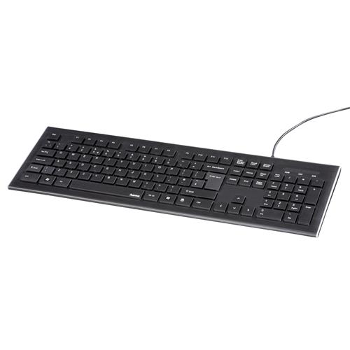 Hama 73134958 keyboard Mouse included USB UK English Black