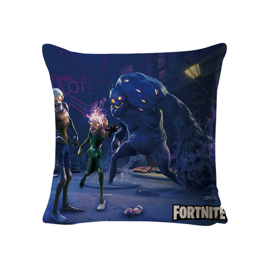 (Style 32) FORTNITE Christmas Pillow Case Cover Santa Cartoon