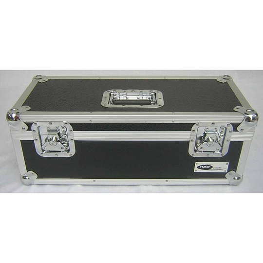7" Singles Vinyl Record Box Storage DJ Black 300 45's Aluminium Design
