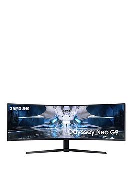 Samsung 49-Inch Odyssey Neo G9 Dqhd Quantum Mini-Led Curved Gaming Monitor