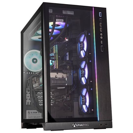 Alphasync PBA Dynamic XL Gaming PC, Intel Core i9-12900KS, 32GB DDR5, 4TB SSD (2x2TB), NVIDIA GeForce RTX 4090, Windows 11 Home