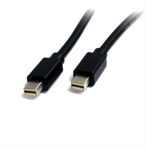 StarTech.com 1m (3ft) Mini DisplayPort Cable - 4K x 2K Ultra HD Video - Mini DisplayPort 1.2 Cable - Mini DP to Mini DP Cable for Monitor - mDP Cord works with Thunderbolt 2 Ports - M/M