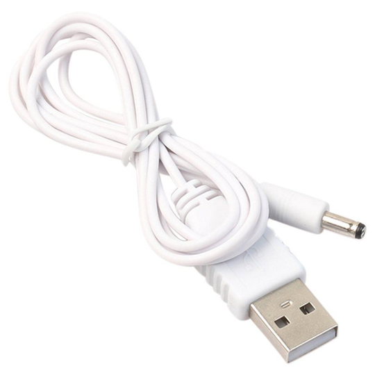 Charger Power Cable Lead For Summer Infant Touch Plus 28520 PZK-852R Baby Monitor - White
