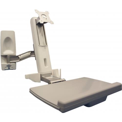 Amer AMR1WS monitor mount / stand 61 cm (24") White