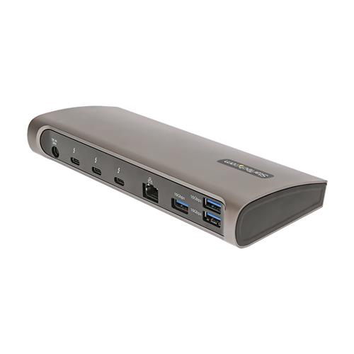 StarTech.com TB4CDOCKUE notebook dock/port replicator Wired Thunderbolt 4 Black Grey
