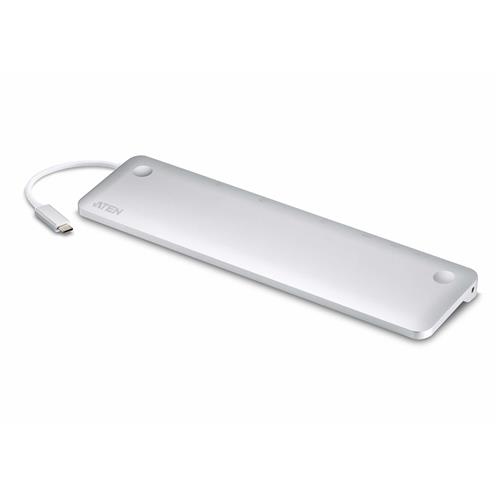 Aten UH3234 notebook dock/port replicator Wired USB 3.2 Gen 1 (3.1 Gen 1) Type-C Silver