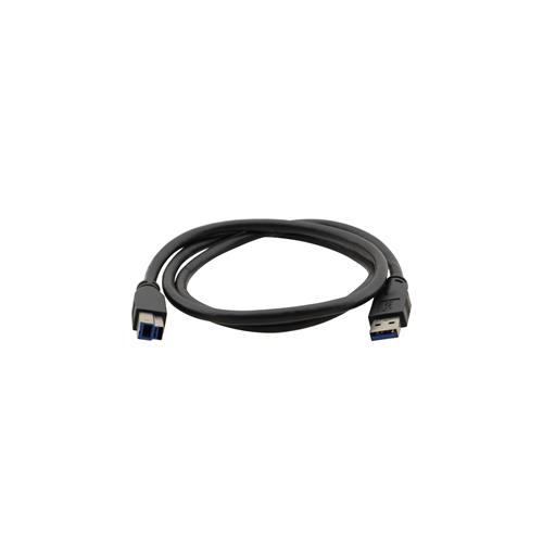 Kramer Electronics 6ft USB3.0-A - USB3.0-B USB cable 1.8 m USB 3.2 Gen 1 (3.1 Gen 1) USB A USB B Black