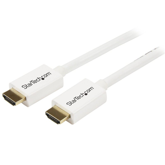 StarTech.com 3m (10 feet) White CL3 In-wall High Speed HDMI Cable - HDMI to HDMI - M/M