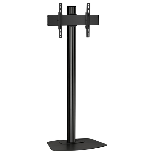 Vogels F1544B Single Pole Floor Stand For up to 65 inch TVs - 1.5m - Black