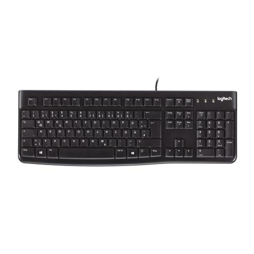 Logitech K120 keyboard USB English Black