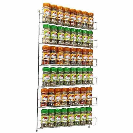 Neo Direct Neo 6 Tier Spice Rack For Kitchen Door Cupboard or Wall