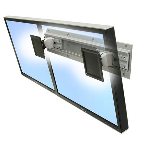 Ergotron Neo-Flex Dual Monitor Wall Mount 61 cm (24") Silver