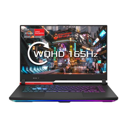 ASUS ROG Strix G15 G513QY-HQ008W 5900HX Notebook 39.6 cm (15.6") Wide Quad HD AMD Ryzen 9 16 GB DDR4-SDRAM 1000 GB SSD AMD Radeon RX 6800M Wi-Fi 6 (802.11ax) Windows 11 Home Black