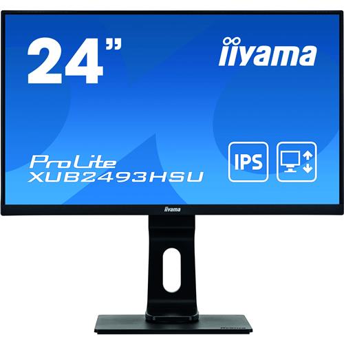 iiyama ProLite XUB2493HSU-B1 computer monitor 60.5 cm (23.8") 1920 x 1080 pixels Full HD LED Black