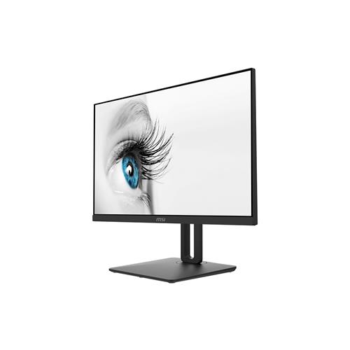 MSI Pro MP242P 23.8 Inch Monitor with Adjustable Stand Full HD (1920 x 1080) 75Hz IPS 5ms HDMI VGA Built-in Speakers Anti-Glare Anti-Flicker Less Blue light TV Certified VESA Kensington Black