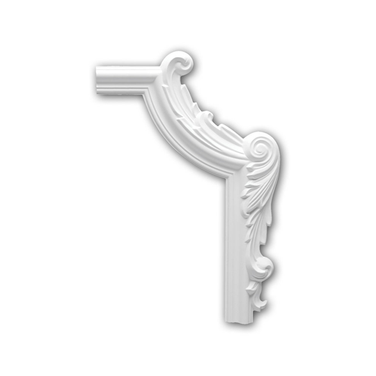 Profhome 152293 Corner Element for Panel Moulding Decorative Element