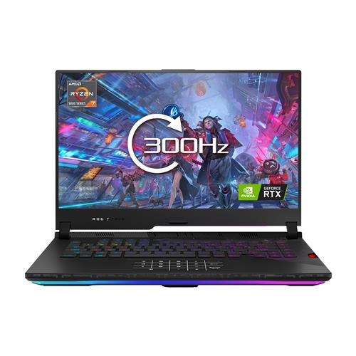 ASUS ROG Strix SCAR 15 G533QS-HF085T notebook 5800H 39.6 cm (15.6") Full HD AMD Ryzen 7 16 GB DDR4-SDRAM 1000 GB SSD NVIDIA GeForce RTX 3080 Wi-Fi 6 (802.11ax) Windows 10 Home Black