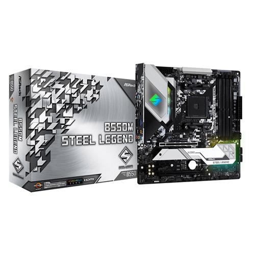 Asrock B550M Steel Legend Socket AM4 Micro ATX AMD B550