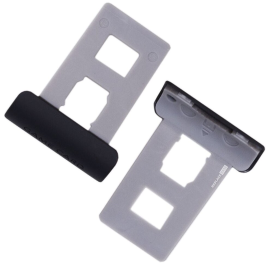 For Nintendo Switch Lite | Game Card Slot Port Cover Replacement | Black
