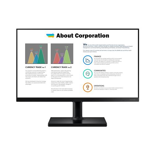 Samsung T45F 61 cm (24") 1920 x 1080 pixels Full HD LED Black