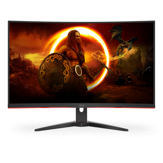 AOC C32G2AE/BK 31.5 Full HD 165Hz Gaming Monitor