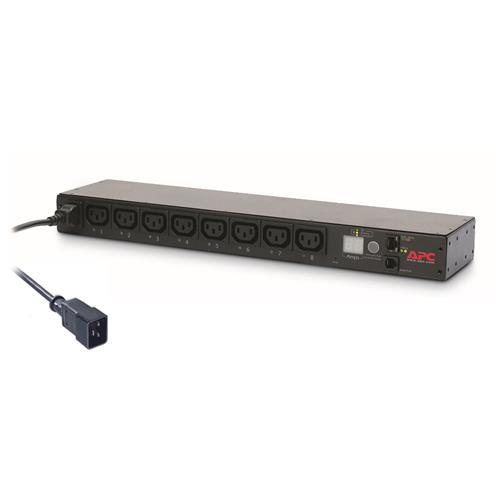 APC AP7921B power distribution unit (PDU) 0U/1U Black 8 AC outlet(s)