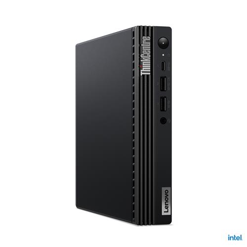 Lenovo ThinkCentre M70q Gen 3 i5-12400T Mini Tower Intel Core i5 8 GB DDR4-SDRAM 256 GB SSD Windows 11 Pro Mini PC Black