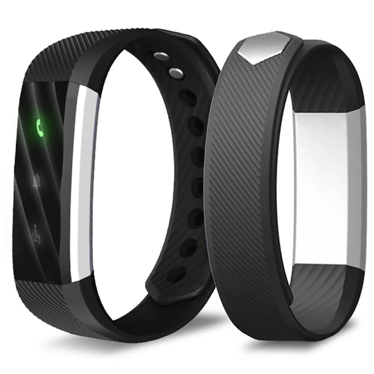 Aquarius AQ115BK Lite Fitness Tracker Wristwatch with Bluetooth - Black