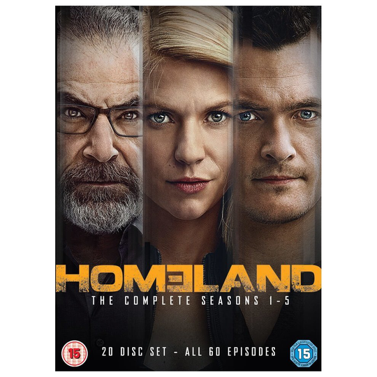 Homeland Seasons 1 to 5 DVD [2016]