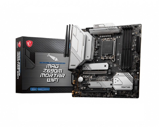 Msi Mag Z690M Mortar Wifi mATX Motherboard