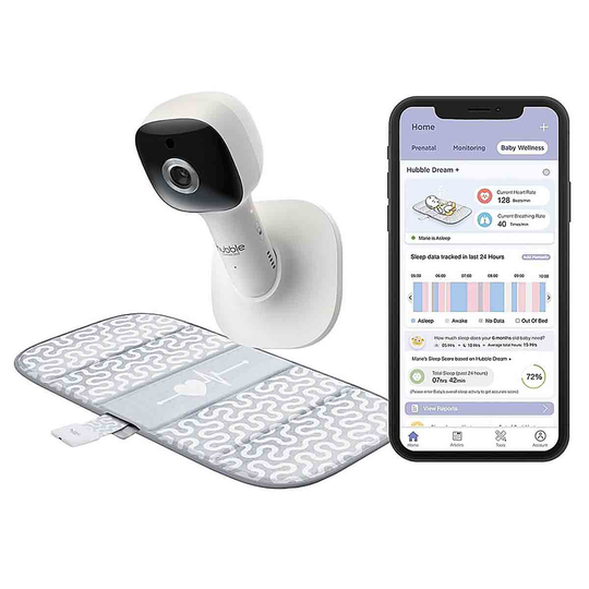 Hubble Connected Sensor Matt With 1080P Wi-Fi Video Baby Camera