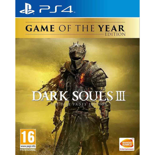 Dark Souls III The Fire Fades Edition Game of the Year PS4