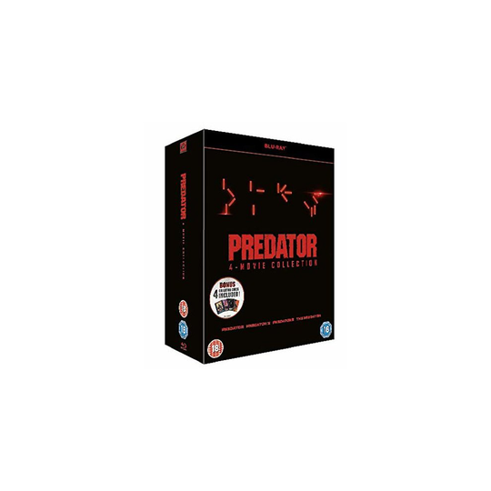 Predator 1 to 4 Blu-Ray [2019]