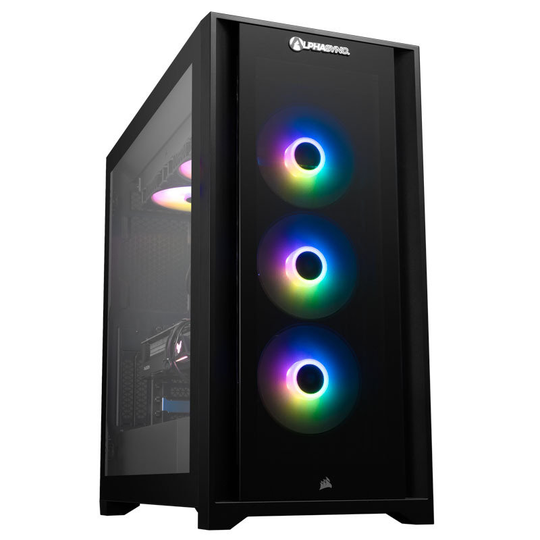 AlphaSync Pba iCUE Gaming Desktop Pc Amd Ryzen 9 5950X 3.4GHz 32GB Ram 4TB Hdd 1TB Ssd Rx 6900XT WiFi Windows 10 Home