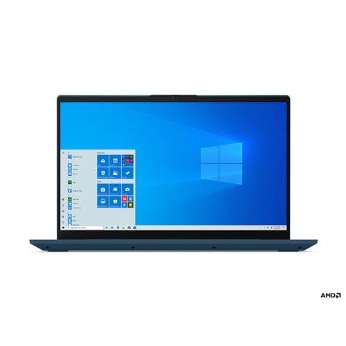 Lenovo IdeaPad 5 5700U Notebook 39.6 cm (15.6") Full HD AMD Ryzen 7 8 GB DDR4-SDRAM 512 GB SSD Wi-Fi 5 (802.11ac) Windows 11 Home in S mode Blue
