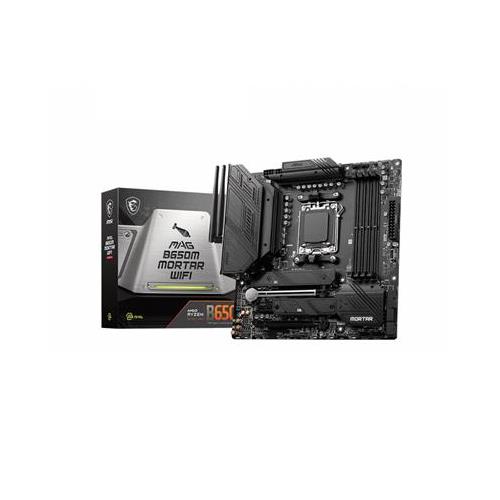 MSI MAG B650M MORTAR WIFI motherboard AMD B650 Socket AM5 micro ATX
