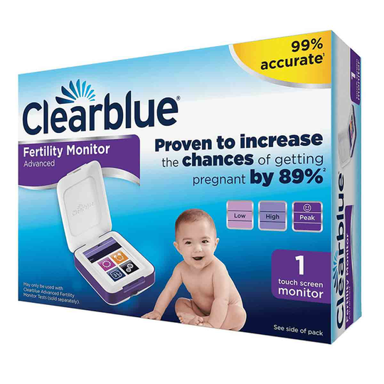Clearblue Advanced Fertility Monitor 1 Touch Screen Monitor - White And Purple