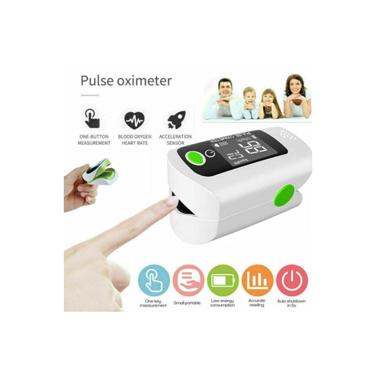 Pulse SpO2 Oximeter Fingertip Blood Oxygen Saturation Meter Monitor