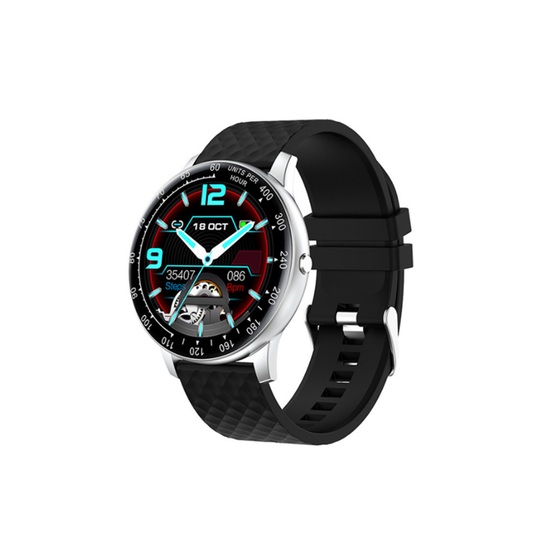 H30 Smart Watch Heart Rate Blood Pressure Health Monitoring Bluetooth Step Counter Waterproof Sports Bracelet-Black